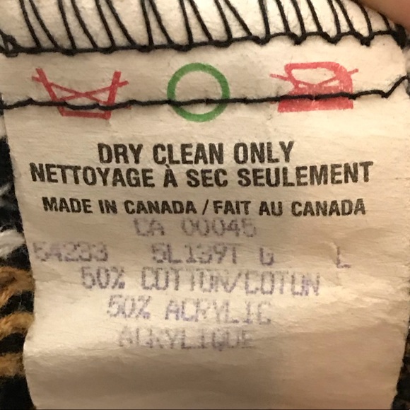 Vintage Chunky Knit Baracuta Cosby Style Sweater - Picture 5 of 5